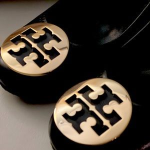 Tori Burch Leather Wedge Heels